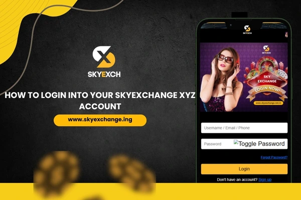 How To Login into Your Skyexchange XYZ Account